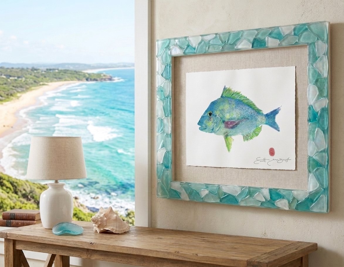 Electric Porgy 18"x14" view 3