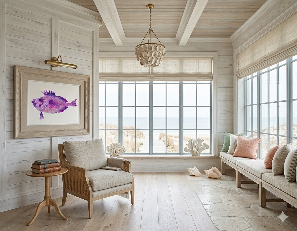 Pink John Dory 18"x14" view 3