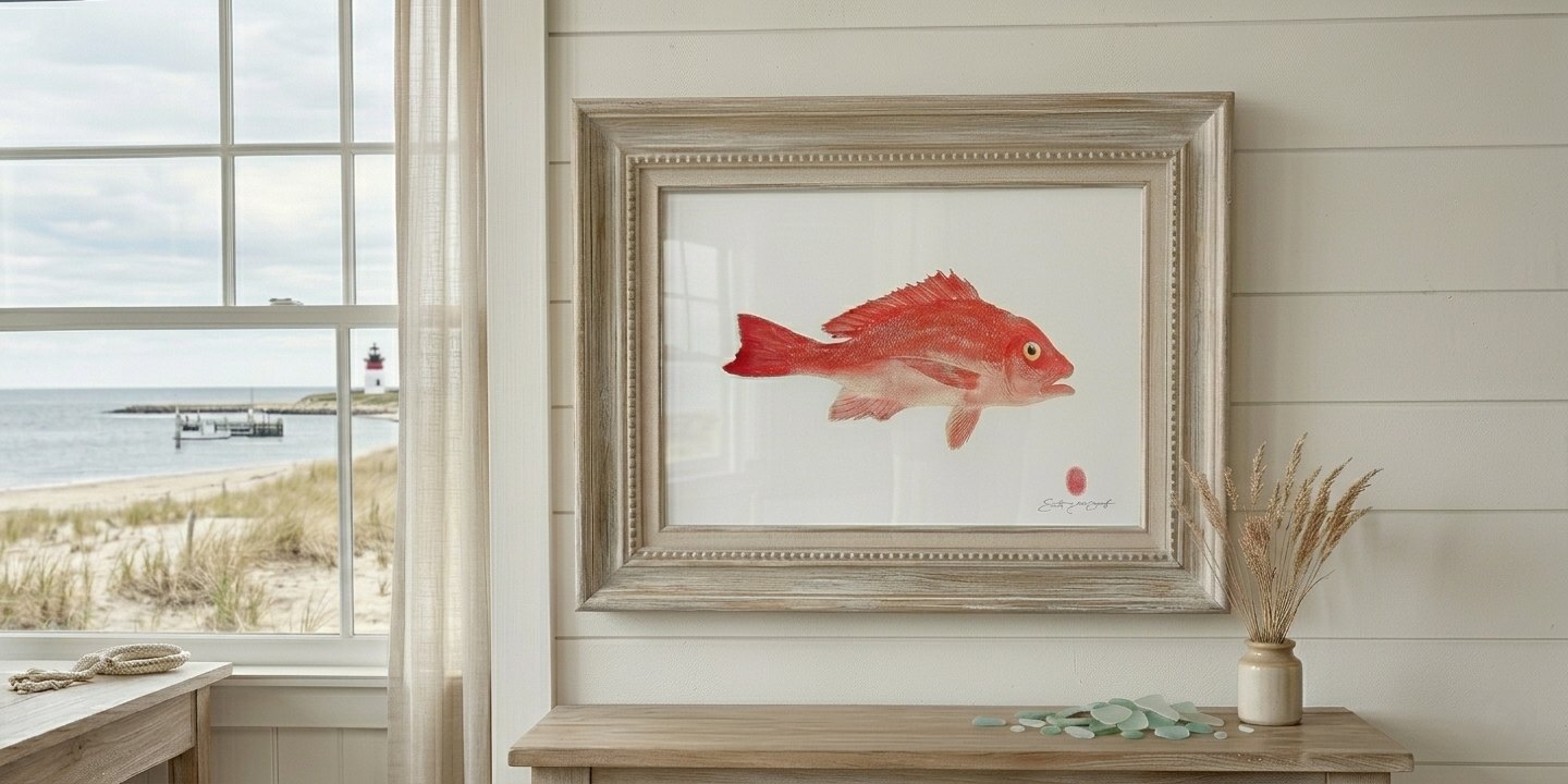 Red Snapper 18"x14" view 3