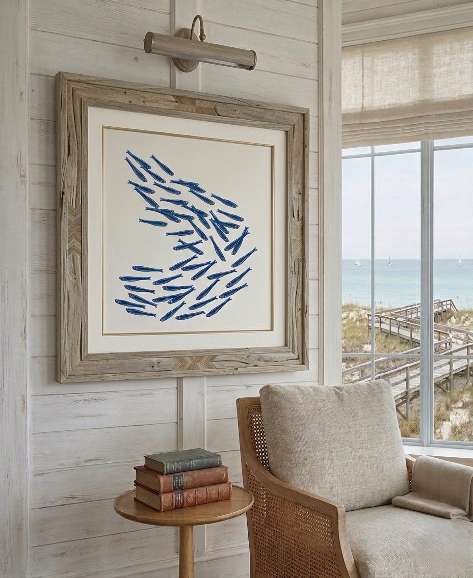 Sardine Downflow 18"x24" view 3
